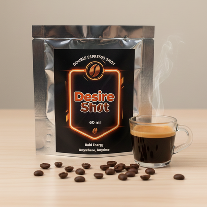 Desire Shot – Double Espresso Shot (60ml)